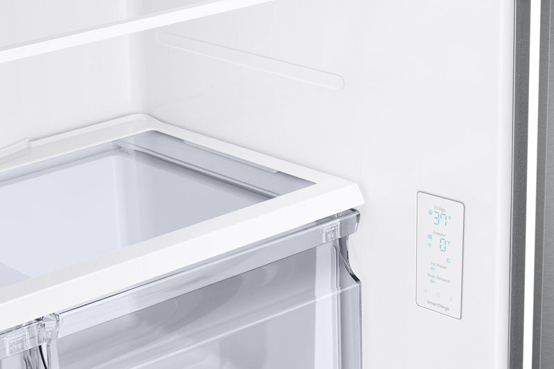 Samsung 33\" 17.5 Cu. Ft. Counter-Depth French-Door Refrigerator - Stainless Steel - RF18A5101SR/AA 