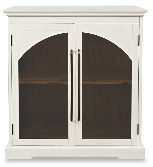 Twyla Solid Wood Accent Cabinet - White