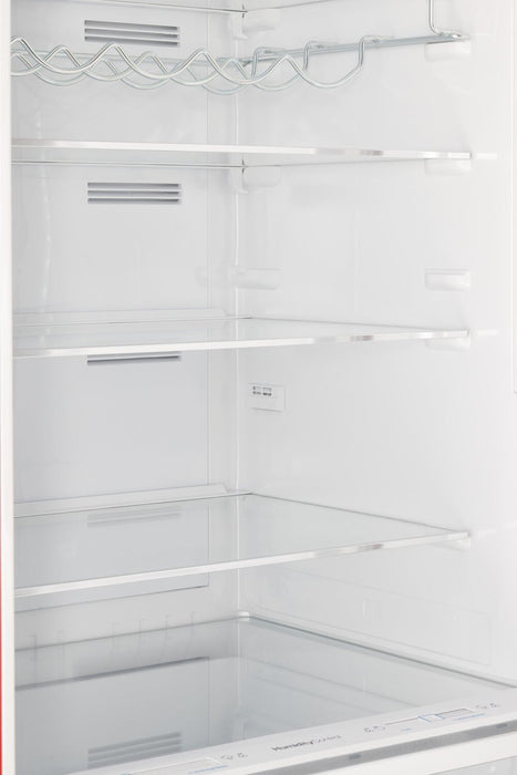 Unique Classic Retro 28\" 17 Cu Ft. Bottom Mount Refrigerator - Red - UNQ-455L R AC
