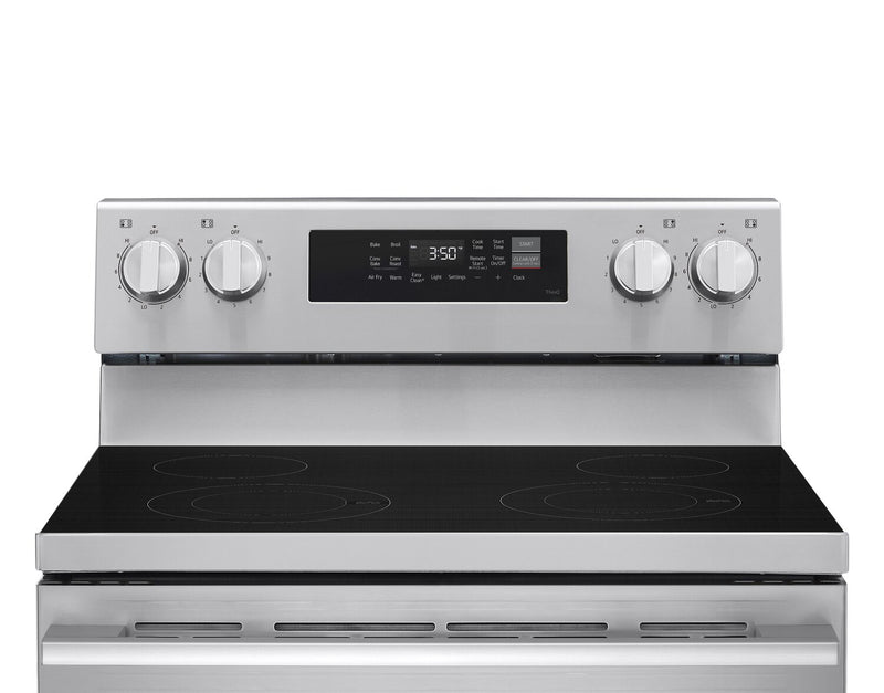 LG 30\" 6.3 Cu Ft. Smart Electric Range with Probake Convection® and EasyClean® - LREN6321YE 