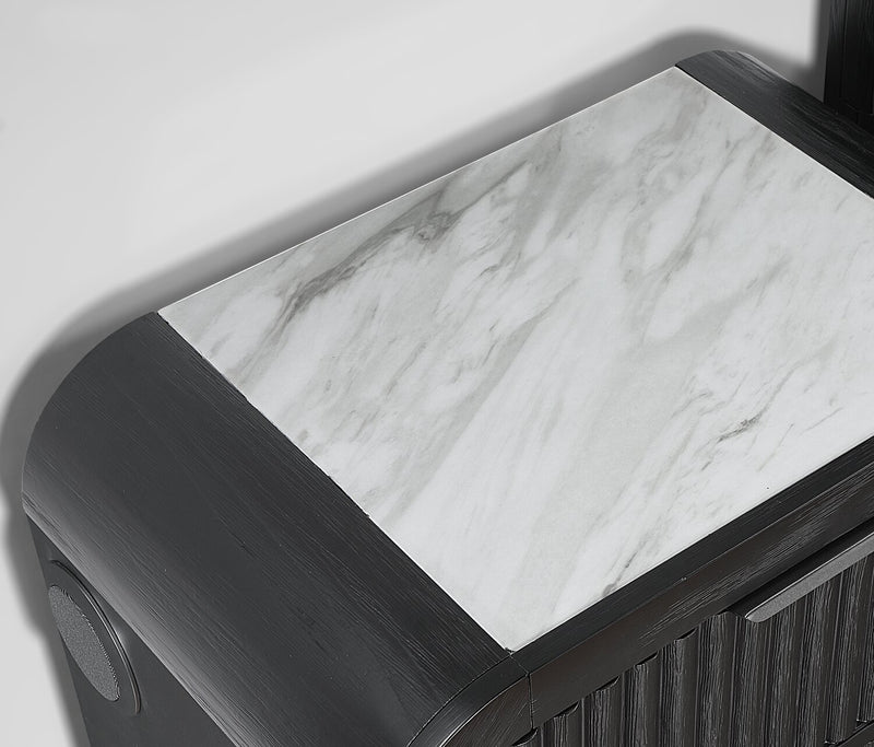 Kaleo Nightstand with Speaker and LED Light