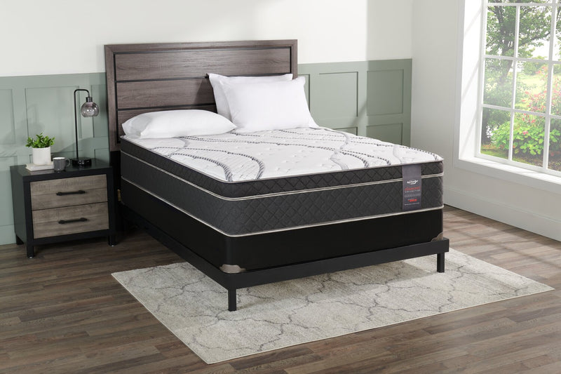 Radiant Eurotop Full Mattress Set 