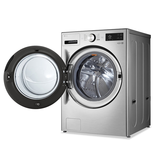 LG 5.2 Cu. Ft. Smart Front-Load High-Efficiency Steam Washer - Graphite Steel - WM5800HVA