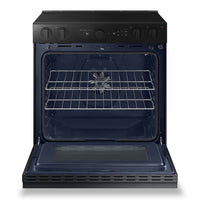 Samsung 6.3 Cu. Ft. Smart Electric Slide In Range with Air Fry and Air Sous Vide - Matte Black - NSE…