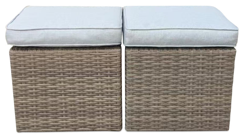 Naples 10-Piece Patio Set - Grey