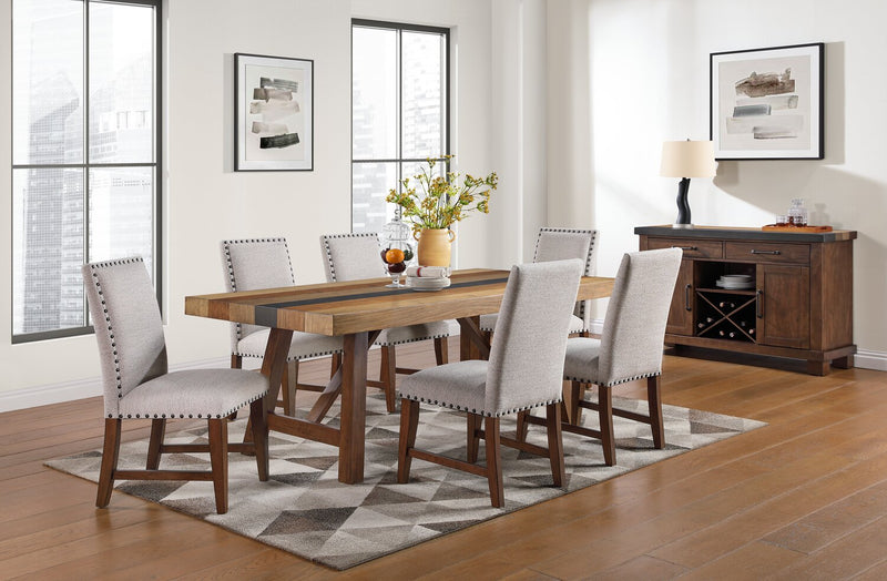 Boden Upholstered Dining Chair with Nailhead Trim 