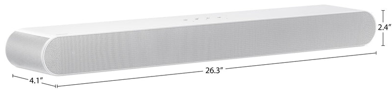 Samsung All-in-One 5-Channel Wireless Dolby ATMOS® Soundbar - White