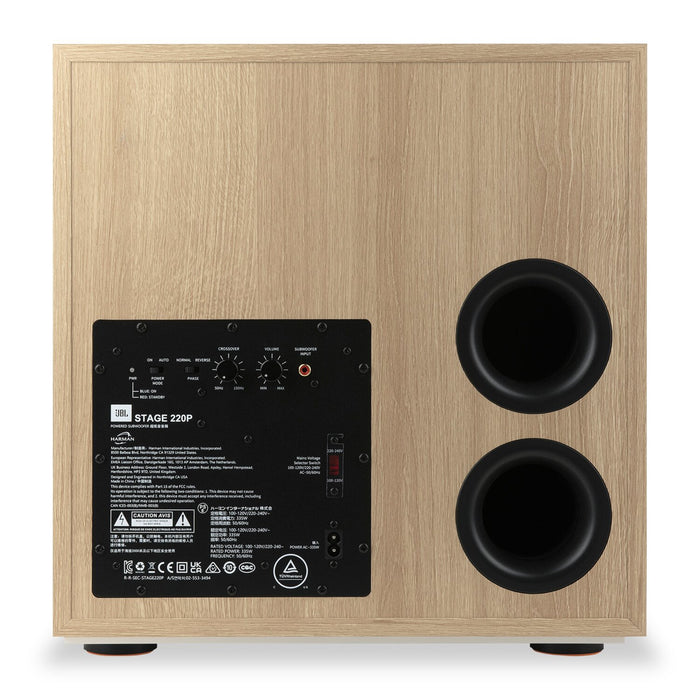 JBL Stage 220P 12\" 500W Powered Subwoofer - White (JBL220PWHTAM)
