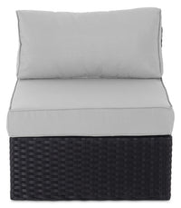 Barbados Armless Patio Chair – Grey 