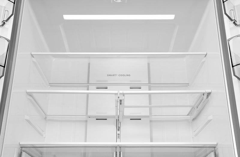 Midea 36\" 26.5 Cu. Ft. French Door Refrigerator – Stainless Steel - MRF27I6BST