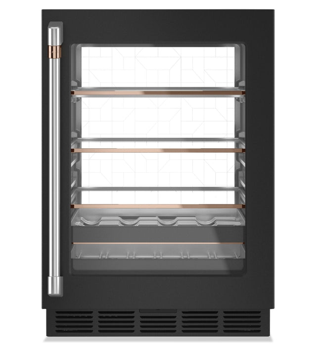 Cafe 24\" 5.1 Cu. Ft. Beverage Centre Refrigerator - Black - CCP06BP3PD1 
