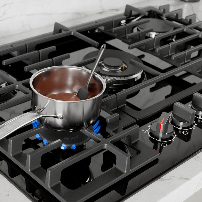 Bosch 30\" 800 Series Gas Cooktop with Dual-Flame Power Burner - NGM8049UC