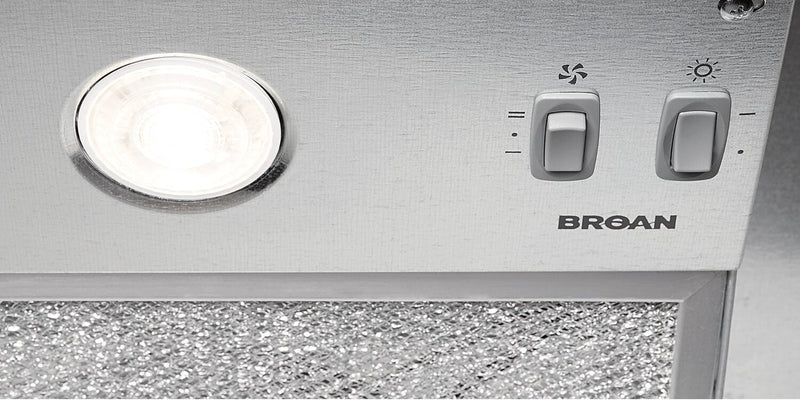 Broan 30\" 4-Way Convertible Under-Cabinet Range Hood - BXT130SSC 