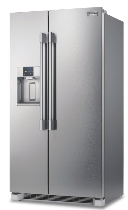 Frigidaire Professional 36.1\" 22.3 Cu. Ft. Counter-Depth Side-by-Side Refrigerator - Smudge-Proof® S… 