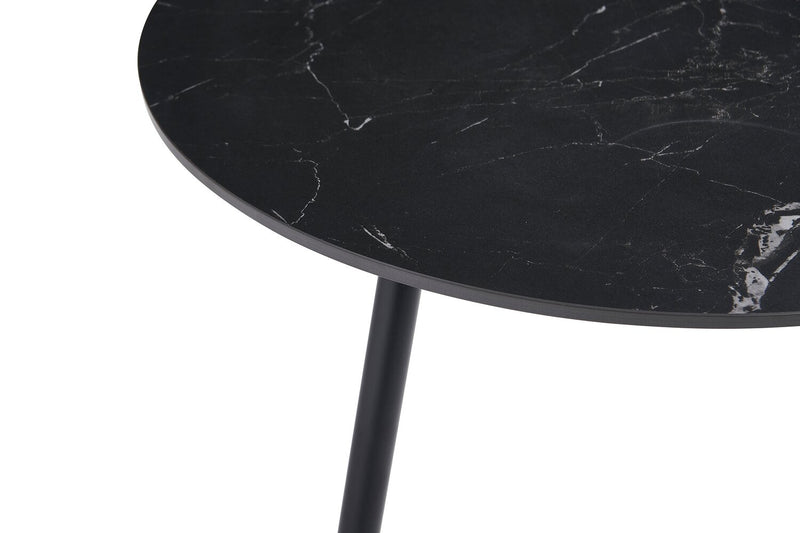 Delancey 3-Piece Coffee and Two End Tables Package - Black