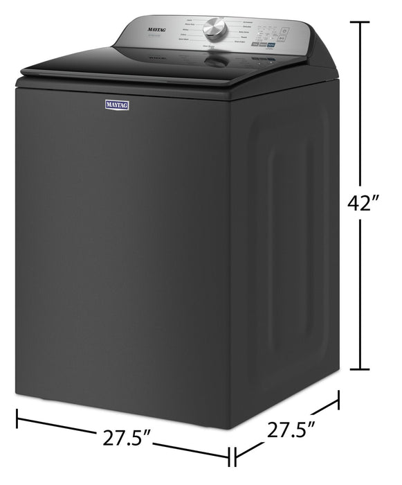 Maytag 5.4 Cu. Ft. Pet Pro Top-Load Washer - Volcano Black - MVW6500MBK 