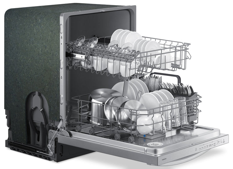 Samsung 24\" 53 dBA Built-In Top-Control Dishwasher with Hybrid Tub - DW80CG4021SRAA 