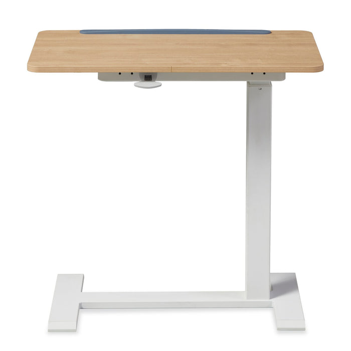 Aaron 26.77\" Height-Adjustable Office Desk with a Lift Top - Oak