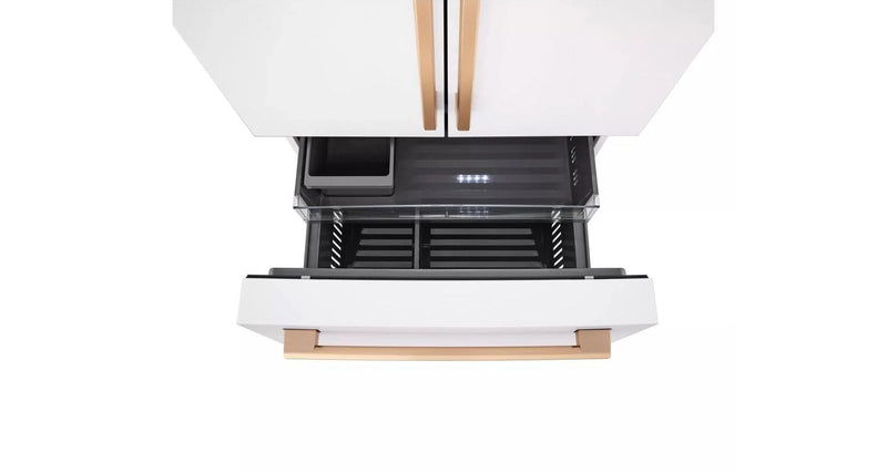 LG Studio 36\" 27 Cu. Ft. Smart Counter-Depth MAX™ French-Door Refrigerator - Essence White - SRFB27W3