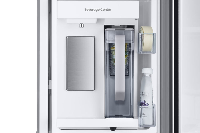 Samsung 33\" 24.5 Cu. Ft. French-Door with Beverage Center™ &AutoFillWaterPitcher Refrigerator - Blac… 