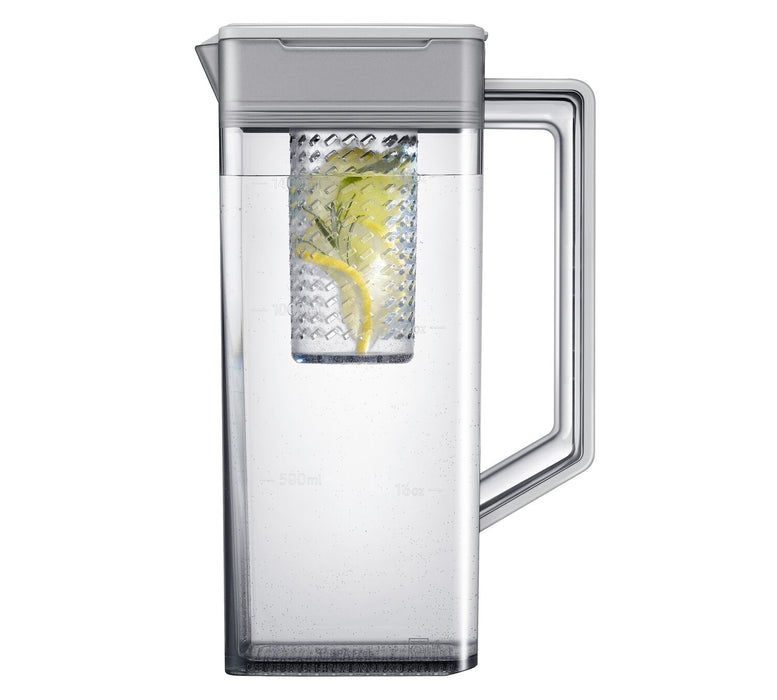 Samsung 33\" 24.5 Cu. Ft. French-Door with Beverage Center™ &AutoFillWaterPitcher Refrigerator - Stai… 