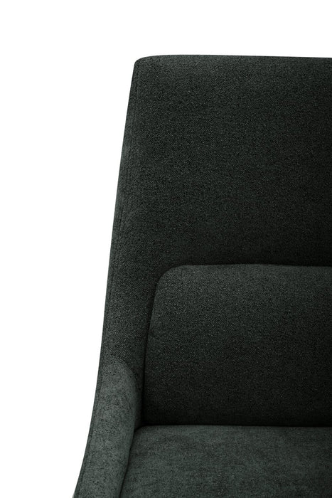 Clay Upholstered Dining Chair - Charcoal