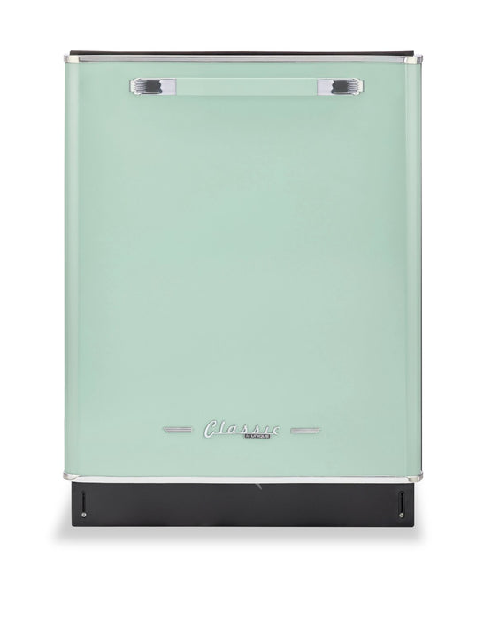 Classic Retro by Unique 24\" 45 dBA Top-Control Dishwasher - Summer Mint Green - UGP-24CR DW LG