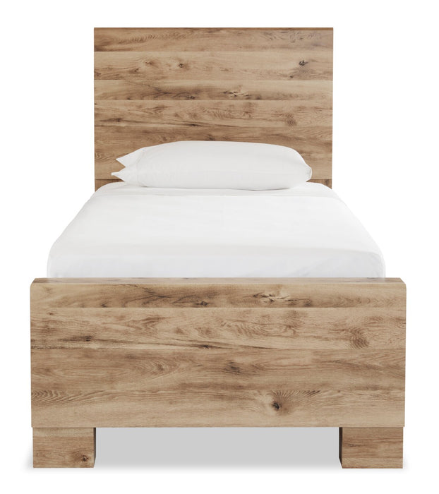 Derekson Twin Underbed Storage Bed - Natural