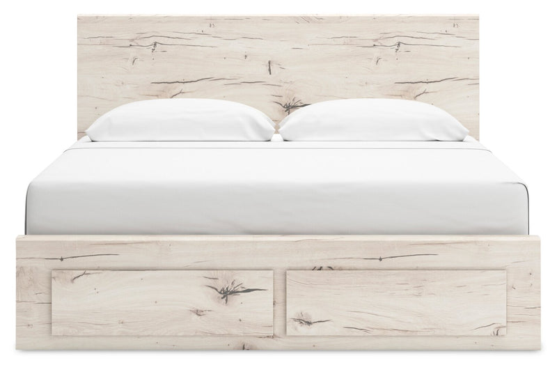 Derekson King Storage Bed - White