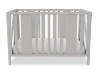 Little Seeds Skyler 3-in-1 Convertible Baby Crib - Sharkey Grey 