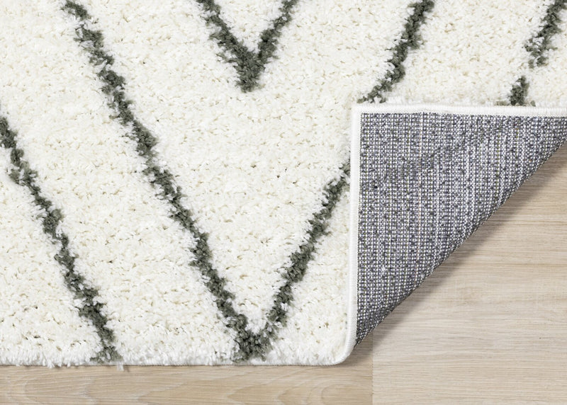 Pascal Multi-Colour Shag Area Rug - 7'10\" x 10'6\"