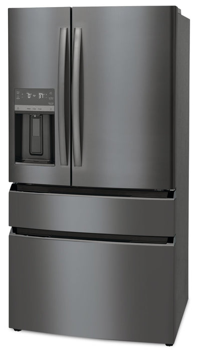 Frigidaire Gallery 36\" 21.5 Cu. Ft. Counter-Depth 4-Door French-Door Refrigerator - Smudge-Proof® … 