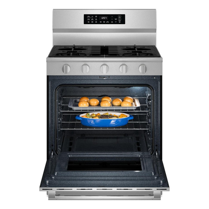 Maytag 30\" 5 Cu. Ft. Gas Range - Fingerprint Resistant Stainless Steel - MFGS7030SZ