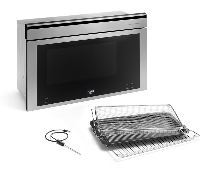 KitchenAid 30\" Smart Electric Single Wall Oven – PrintShield Stainless Steel - KOES730SPS