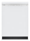 Bosch 100 Series 24\" 48 dBA Smart Dishwasher with PrecisionWash® - White - SHE41CM2N 