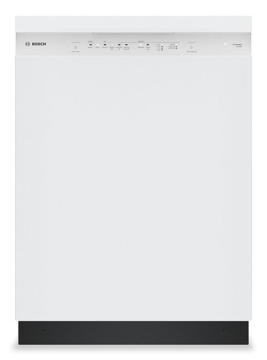 Bosch 100 Series 24\" 48 dBA Smart Dishwasher with PrecisionWash® - White - SHE41CM2N 