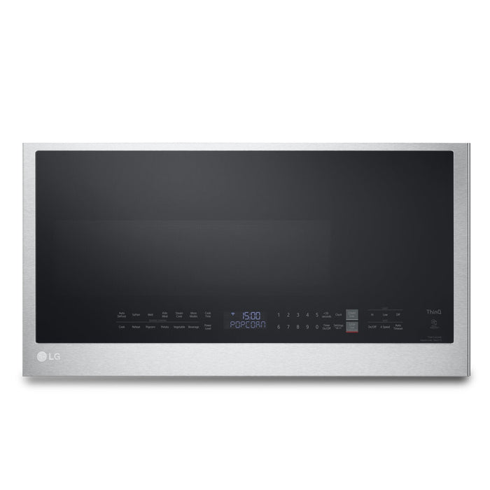 LG 2 Cu. Ft. Over-the-Range Microwave with EasyClean® and Sensor Cooking - Smudge Proof Stainless St… 