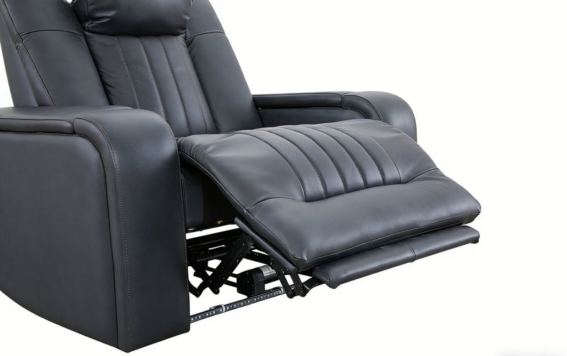 Diesel 48\" Power Reclining Massage Chair with Sound System – Black 