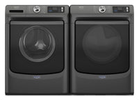 Maytag 5.8 Cu. Ft. Pet Pro Smart Front-Load Washer and 7.4 Cu. Ft. Gas Dryer - Volcano Black 
