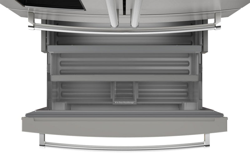 KitchenAid 26 Cu. Ft. 4-Door Refrigerator with FreshChill™ Drawer - KRMF536RPS
