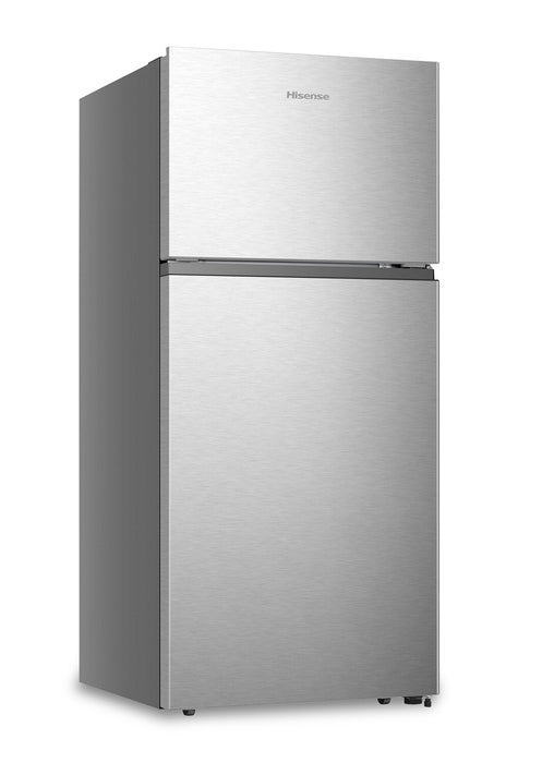 Hisense 29.7\" 18 Cu. Ft. Top-Mount Refrigerator - Silver - RT18A2FSD 