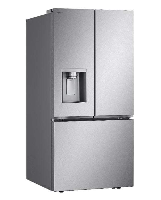LG 33\" 25 Cu. Ft. French-Door Refrigerator with Dual Ice Makers - Stainless Steel - LF25S6330S