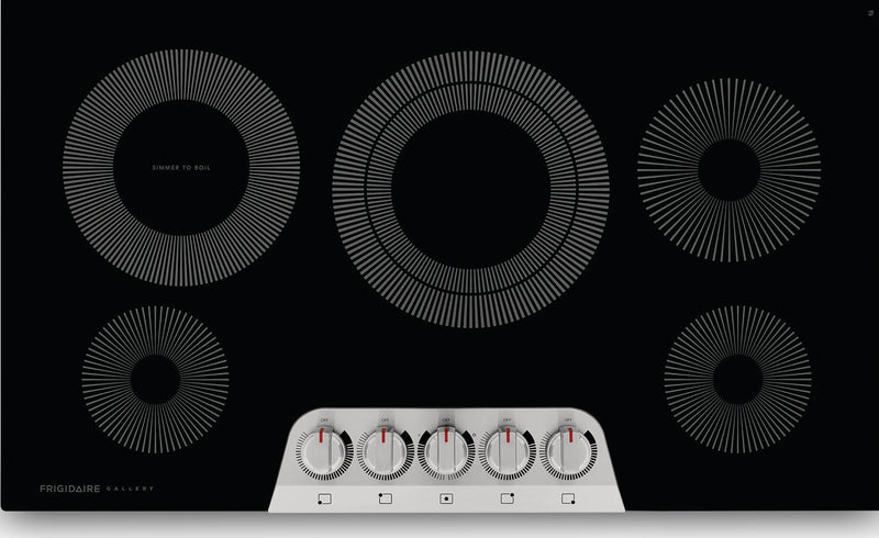 Frigidaire Gallery 36\" 5-Element Electric Cooktop - Stainless Steel - GCCE3670AS 