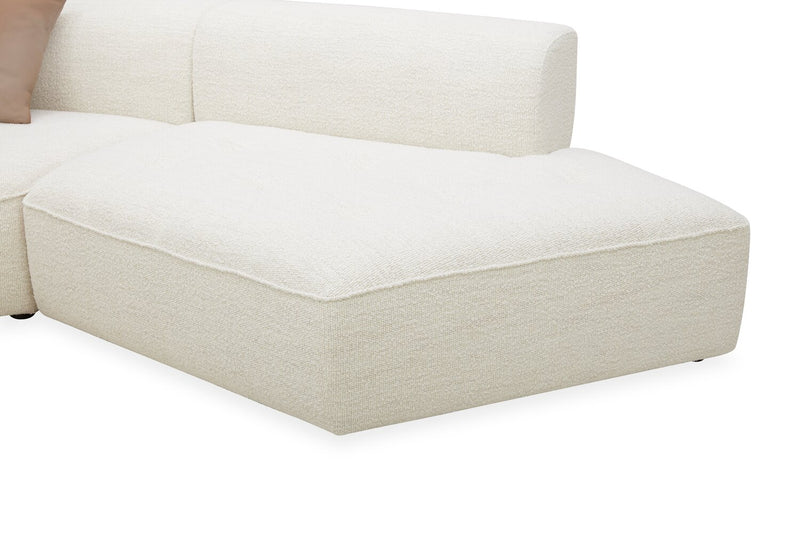 Tribeca 4-Piece Right-Facing Sectional - Pearl