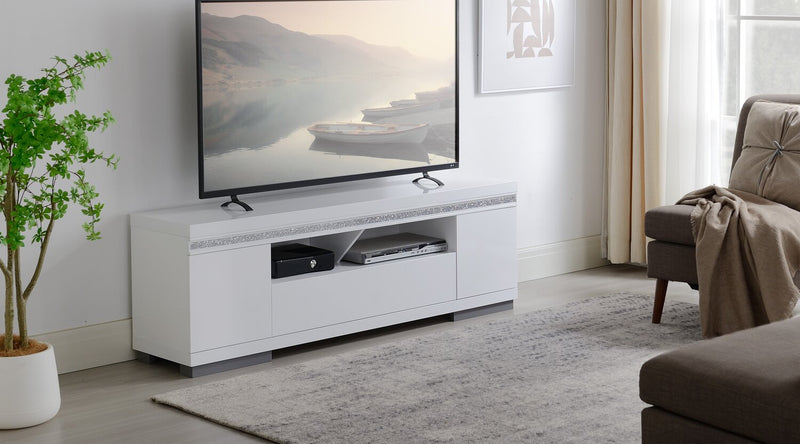 Garbo 63\" TV Stand - White
