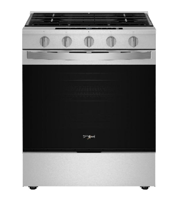 Whirlpool 5 Cu. Ft. Gas Range with Air Fry and SpeedHeat™ Burner - Stainless Steel - WSGS7530RZ