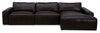 Sedona 3-Piece Right-Facing Modular Sectional - Chocolate