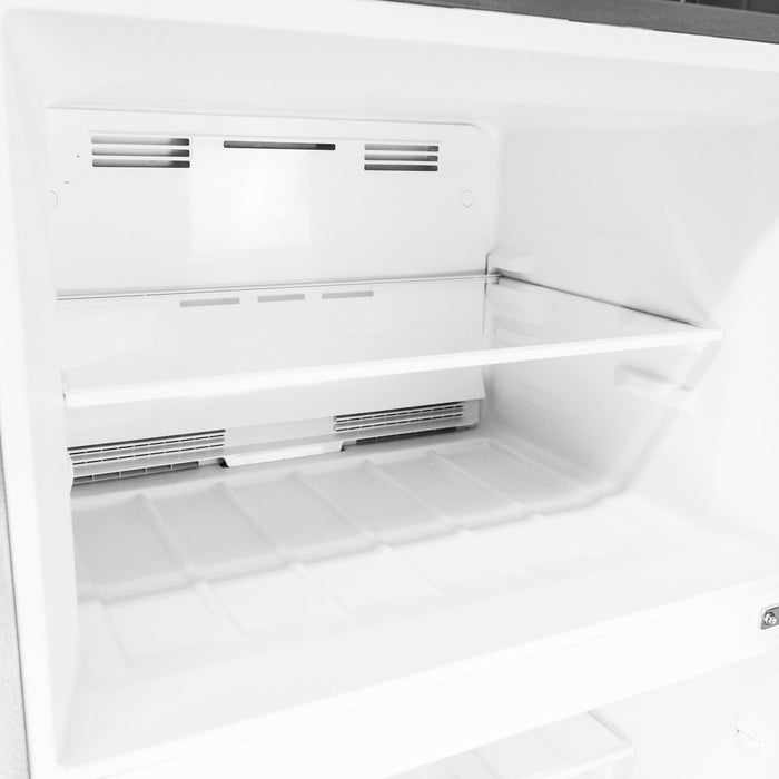 Danby 27.56” 14.2 Cu. Ft. Apartment Size Top Mount Refrigerator - Stainless Steel - DFF142E1SSDB \t