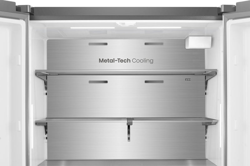 Hisense 36\" 22.5 Cu. Ft. Couter-Depth French 4-Door Refrigerator - Stainless Steel - RF225A3CSE