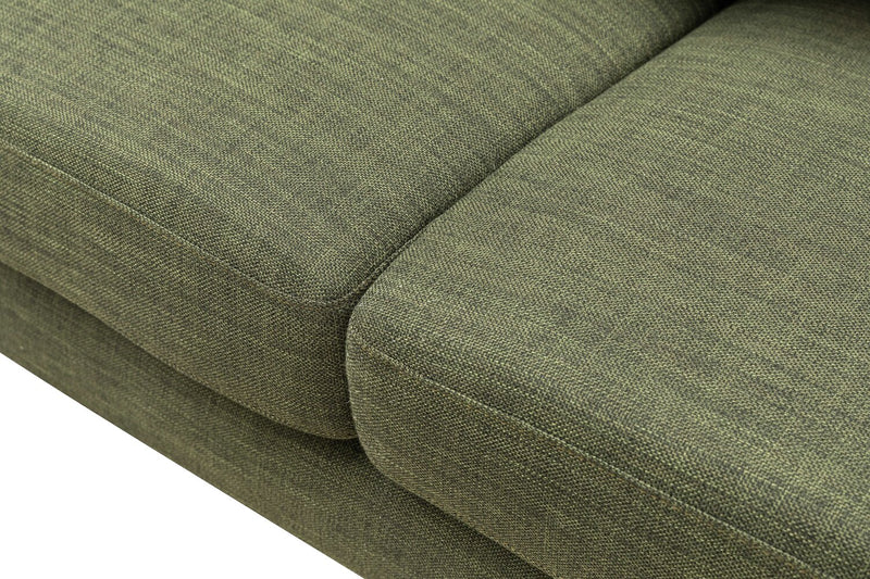 Freeman Linen-Look Fabric Loveseat - Avocado